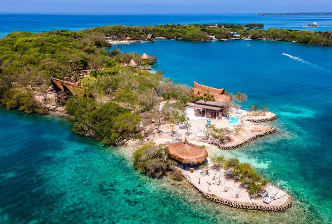Car018 - Paradise island in Islas del Rosario, Cartagena