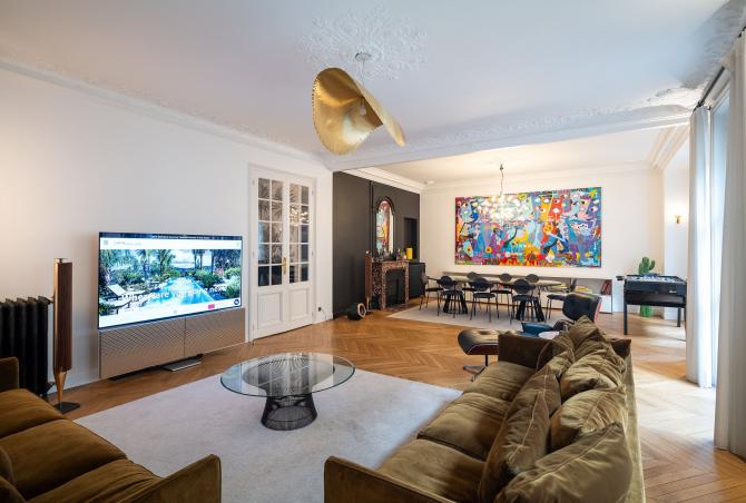 Par012 - Luxury 5 bedroom apartment in Paris 17