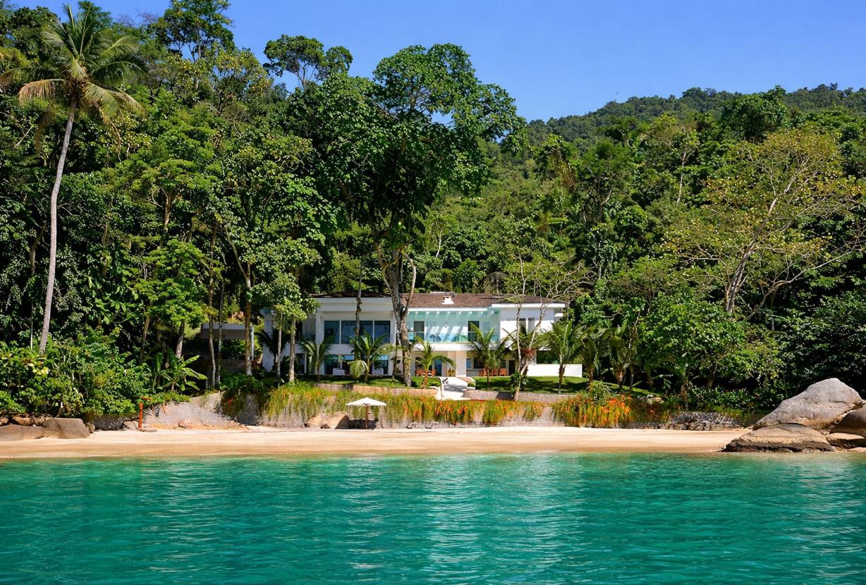 Ang046 - Hermosa mansión frente al mar en Angra dos Reis