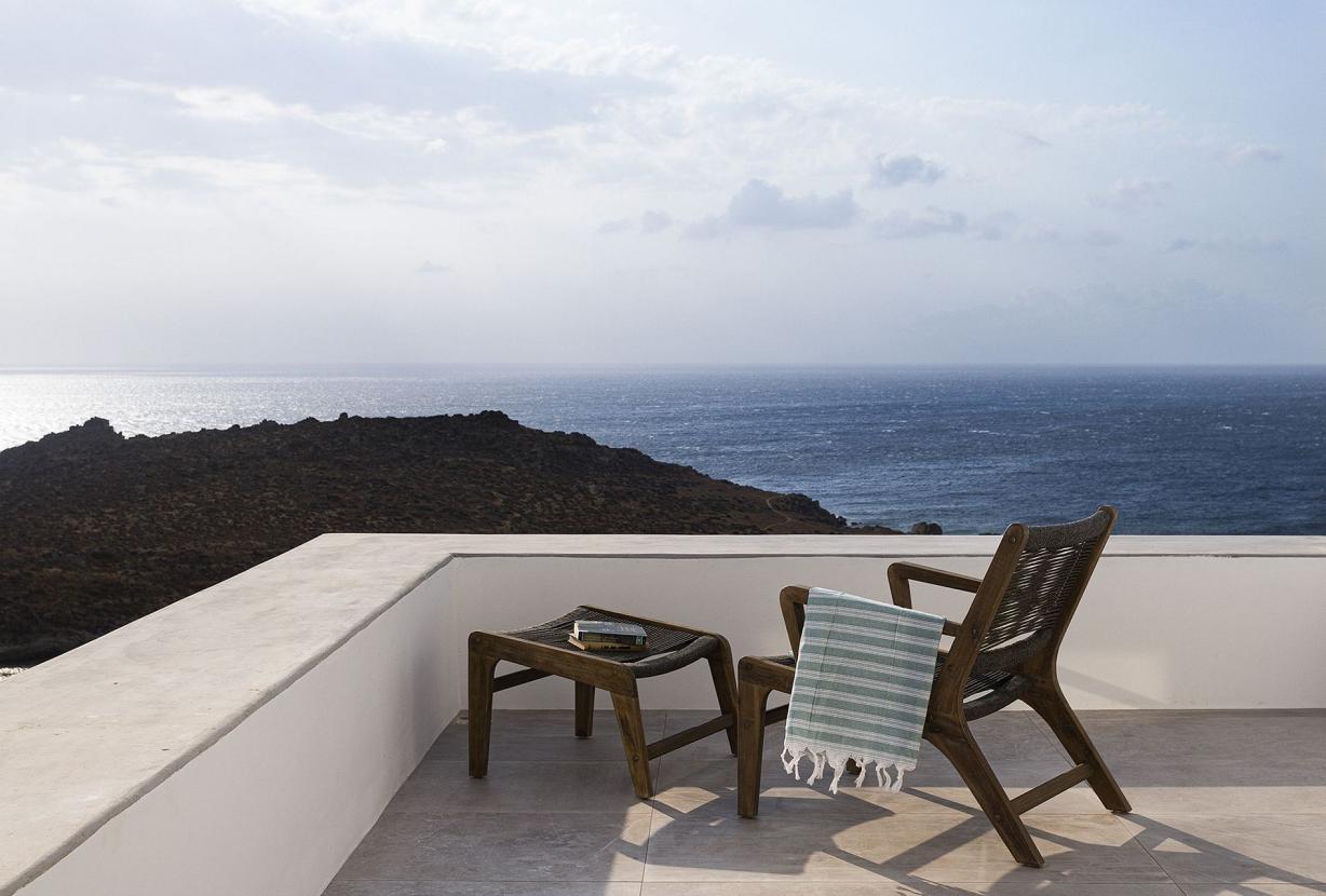 Cyc062 - Villa moderna por Glyfadi Cove, Mykonos
