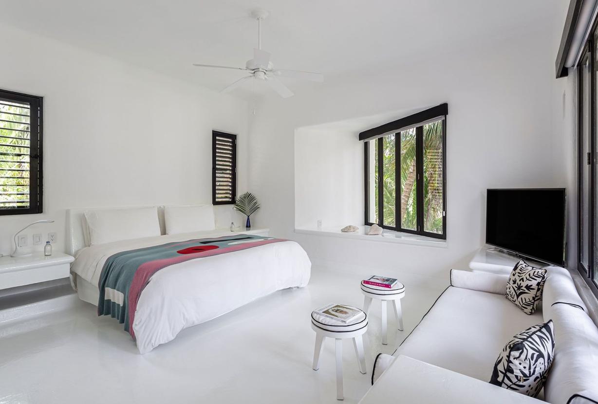Pta005 - Linda casa tropical na beira da praia de Xpu-Ha