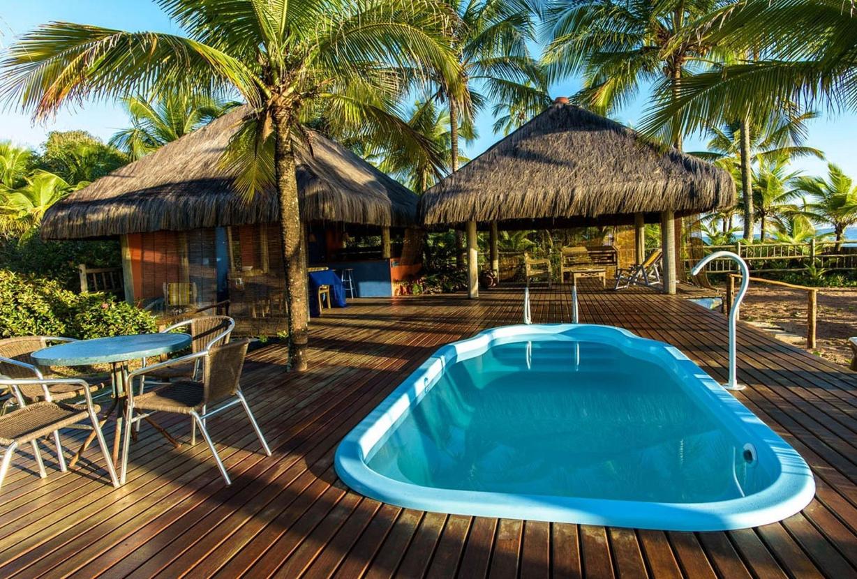 Bah305 - Sea front villa with 4 suites in Maraú