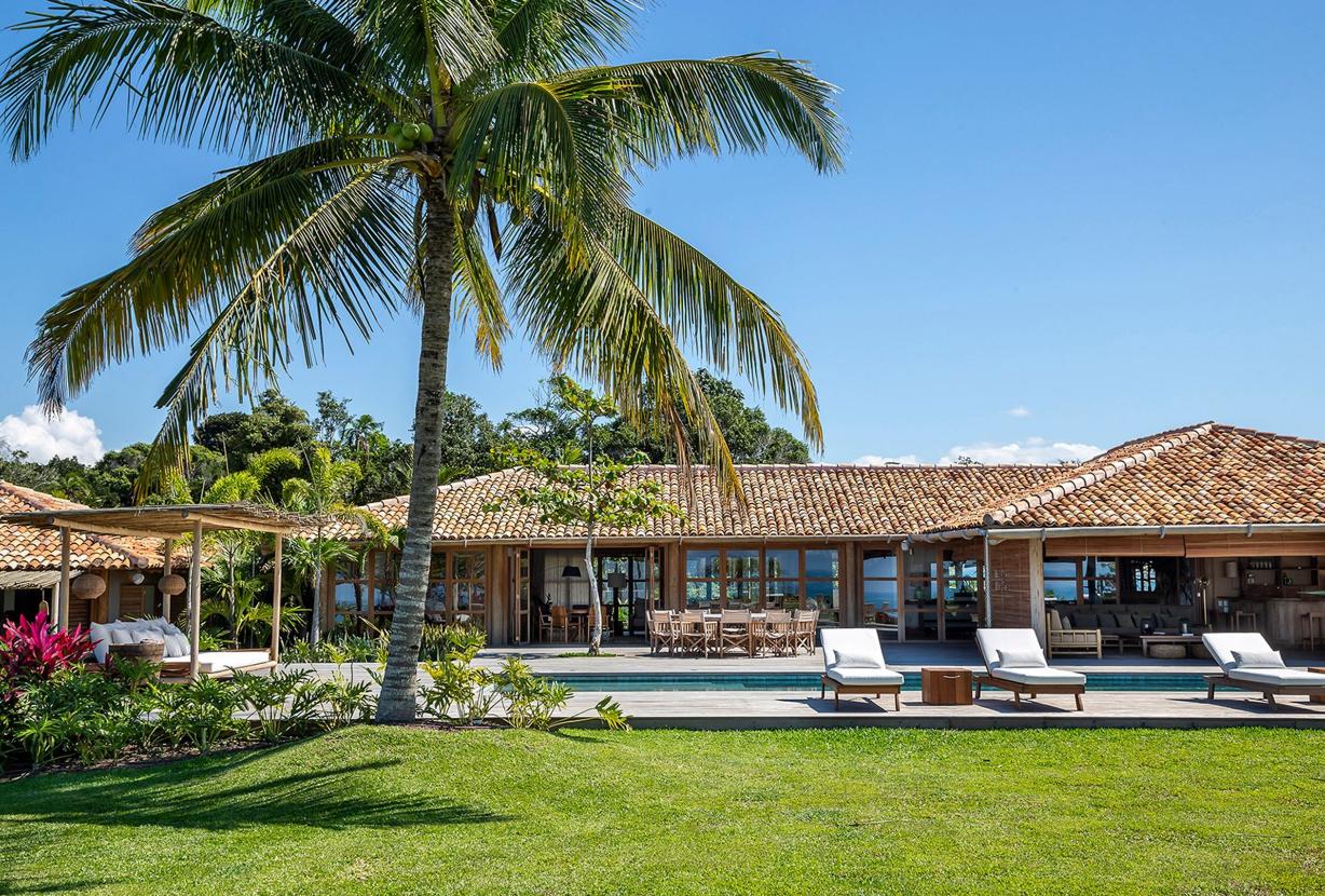 Bah133 - Impresionante villa con vista al mar Trancoso