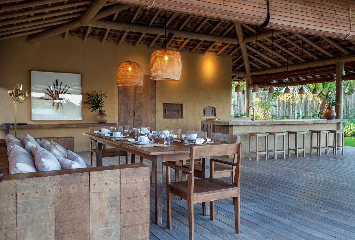 Bah133 - Impresionante villa con vista al mar Trancoso