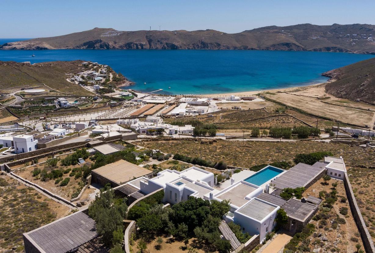 Cyc108 - Villa com vista para a praia em Mykonos