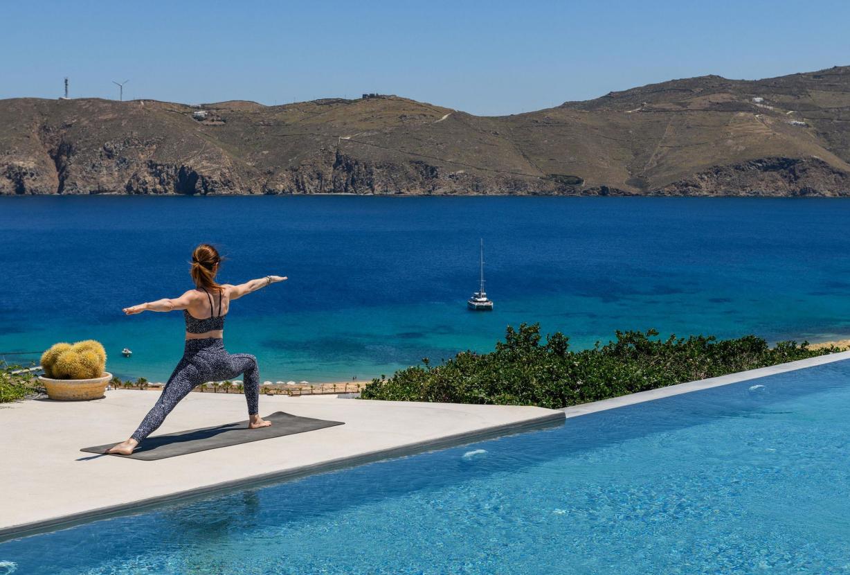 Cyc108 - Villa com vista para a praia em Mykonos