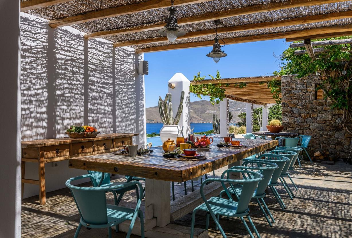 Cyc108 - Villa com vista para a praia em Mykonos
