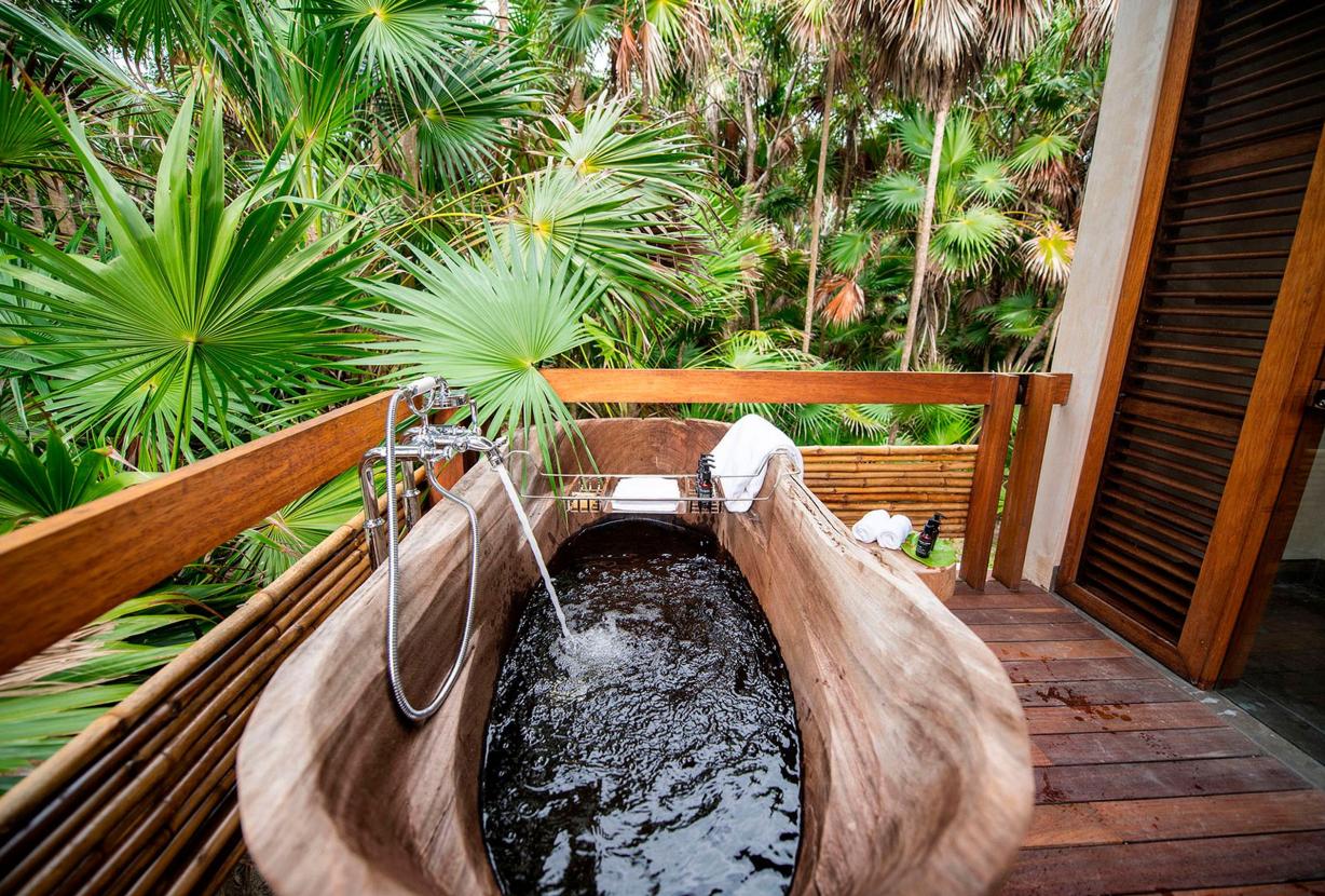Tul046 - Preciosa villa frente al mar en Tulum, México