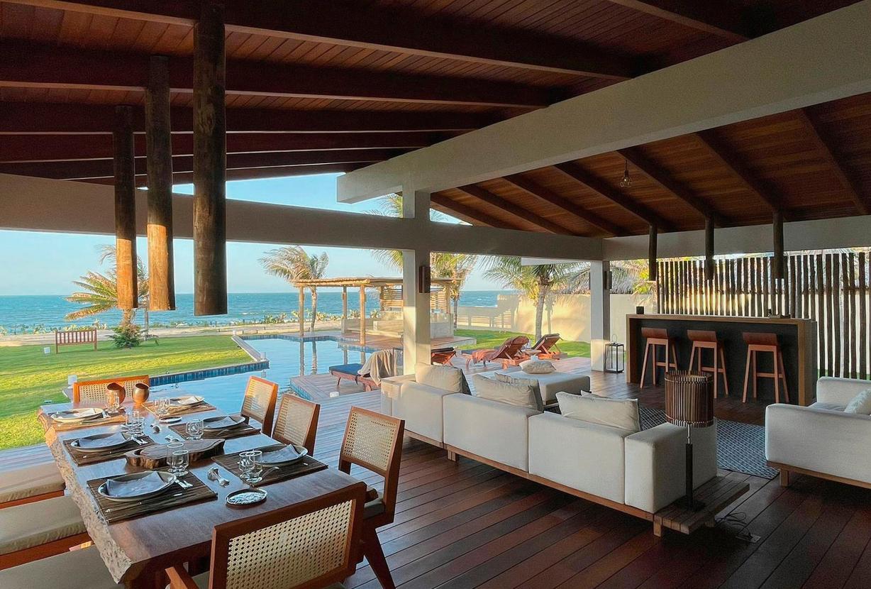 Cea031 - Belle maison sur le sable à Pontal de Maceió