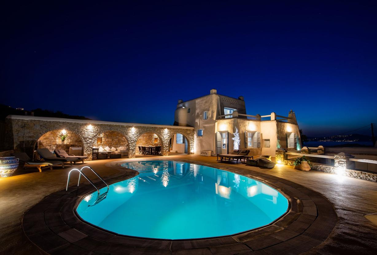Cyc003 - Villa de luxe à Kanalia, Mykonos.
