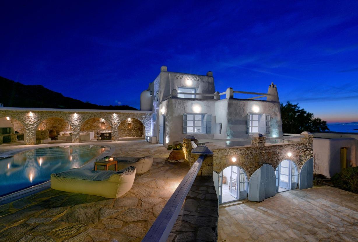 Cyc003 - Villa de luxe à Kanalia, Mykonos.