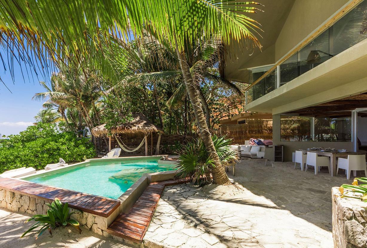 Pta003 - Villa de luxo à beira-mar em Puerto Aventuras