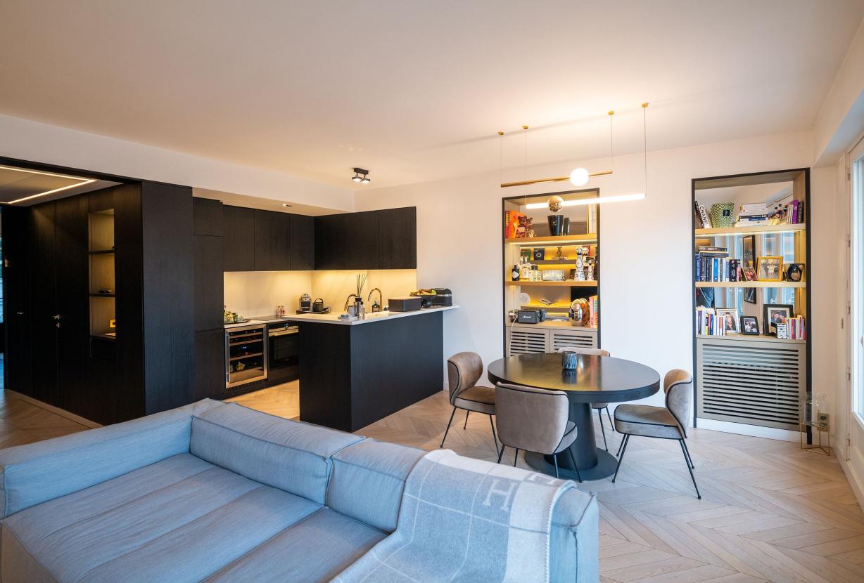 Par081 - Luxury one bedroom apartment in Paris