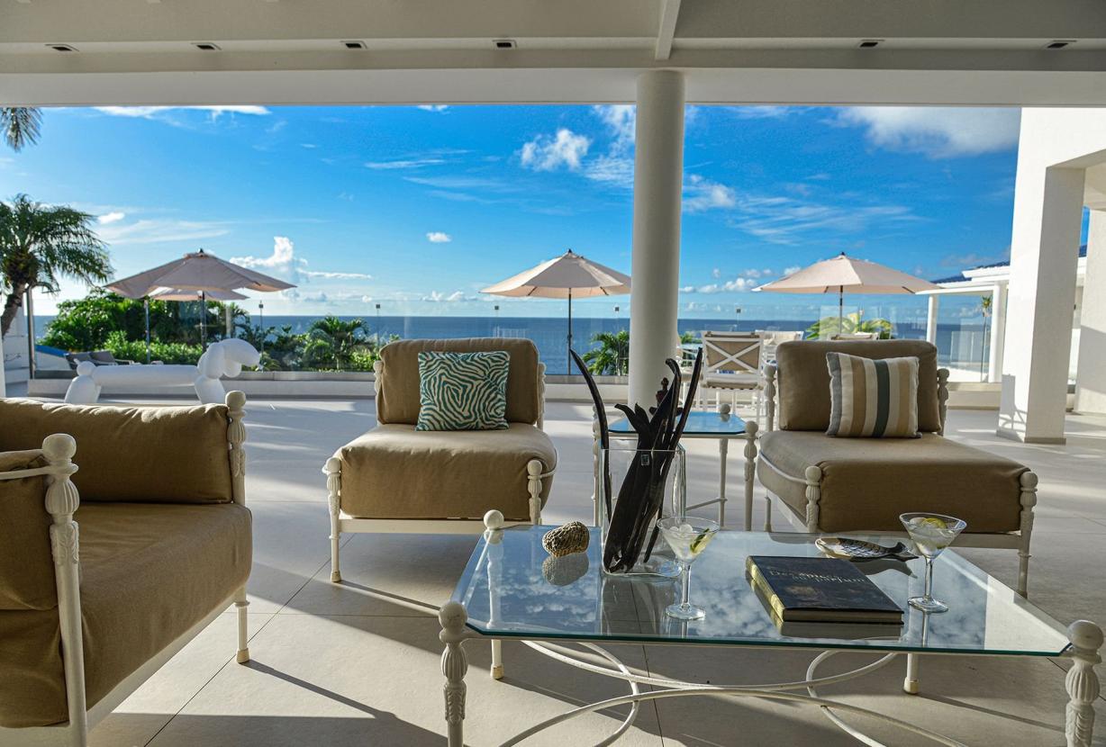 Sxm005 – Villa avec vue sur mer à Baie Rouge Beach