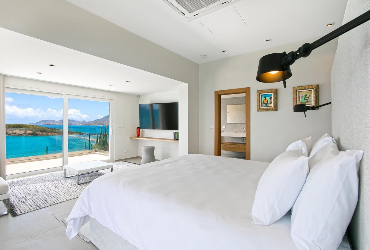 Sxm005 – Villa avec vue sur mer à Baie Rouge Beach