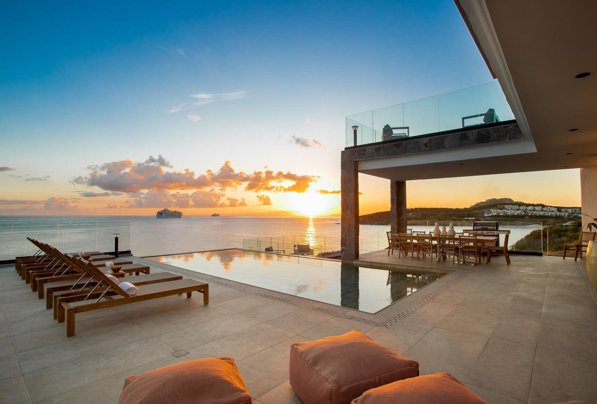 Sxm013 – Oceanview villa with pool in Indigo Bay
