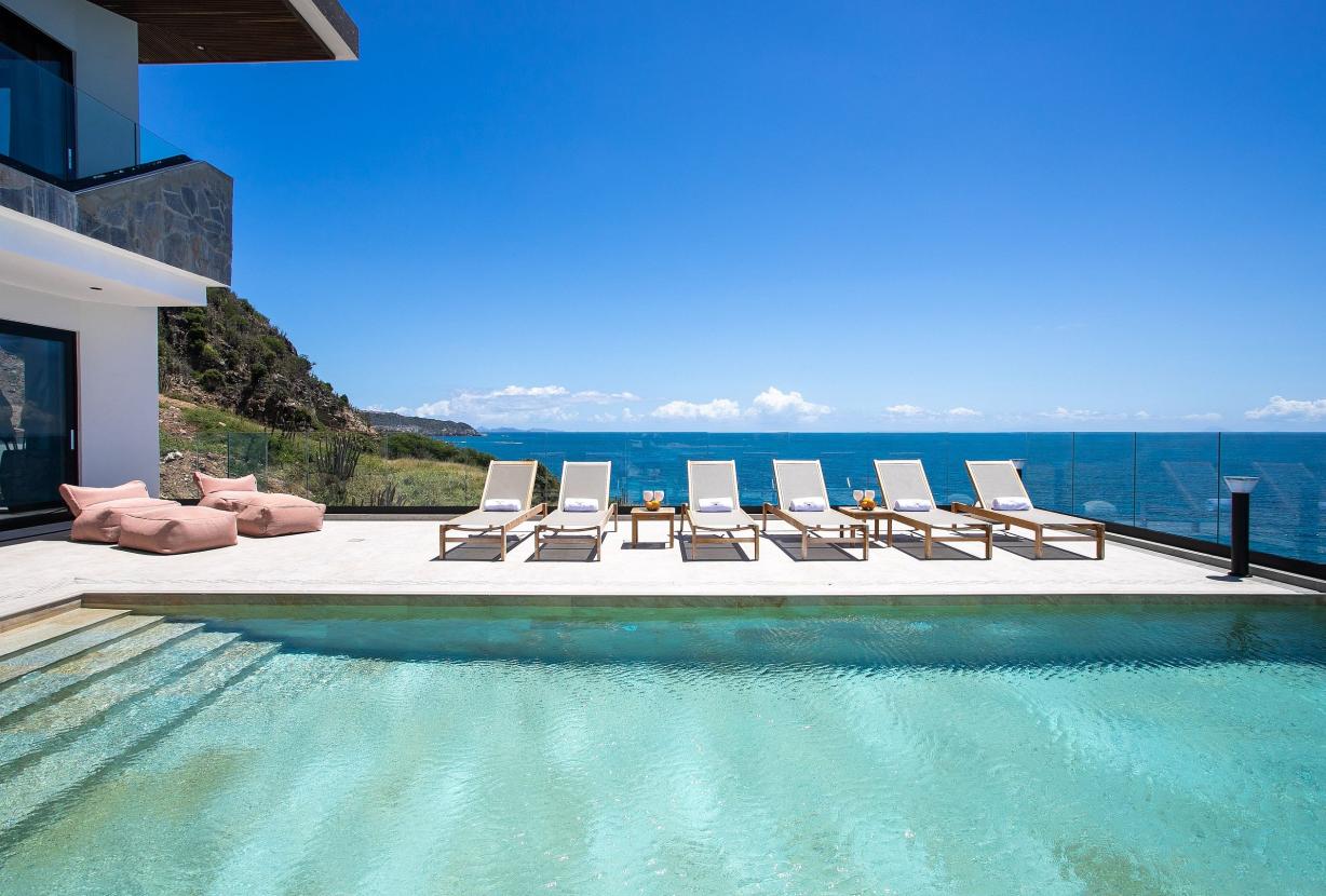 Sxm013 – Oceanview villa with pool in Indigo Bay