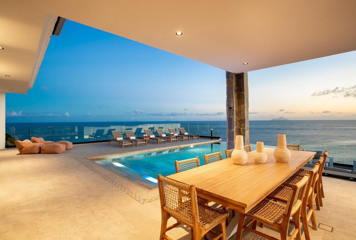 Sxm013 – Oceanview villa with pool in Indigo Bay