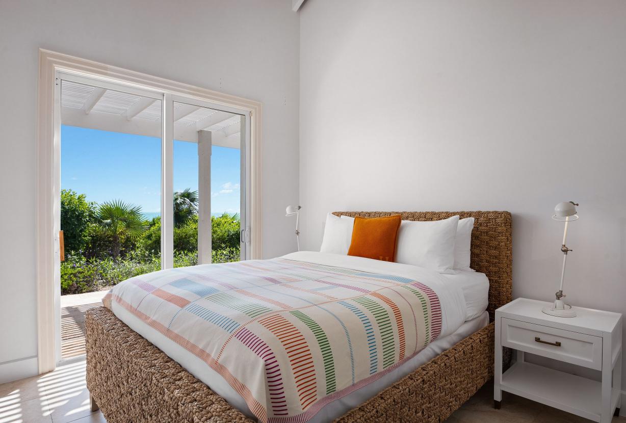Tci012 – Villa avec vue sur mer et piscine à Long Bay