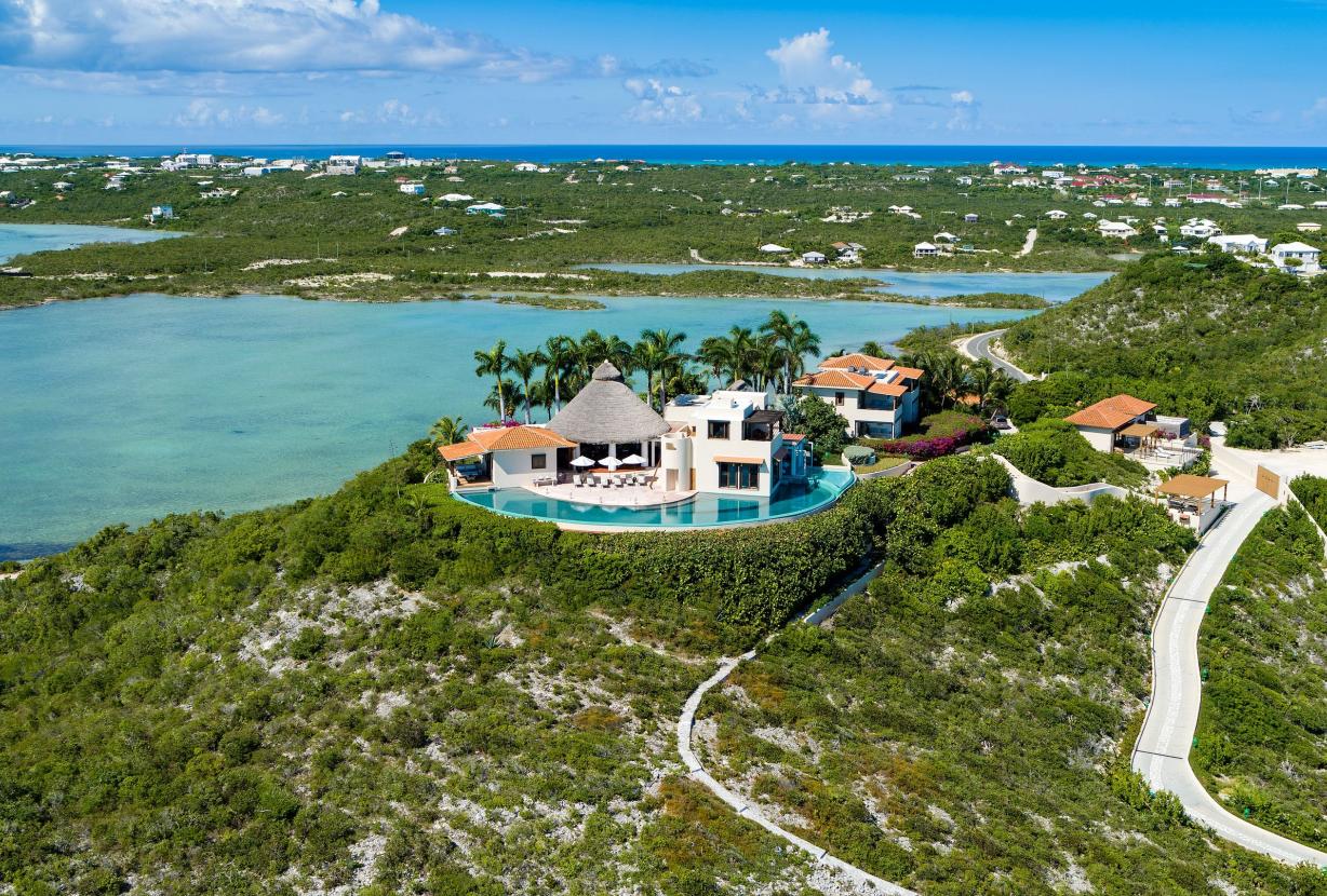 Tci013 – Villa de luxo com praia privativa em Turtle Tail