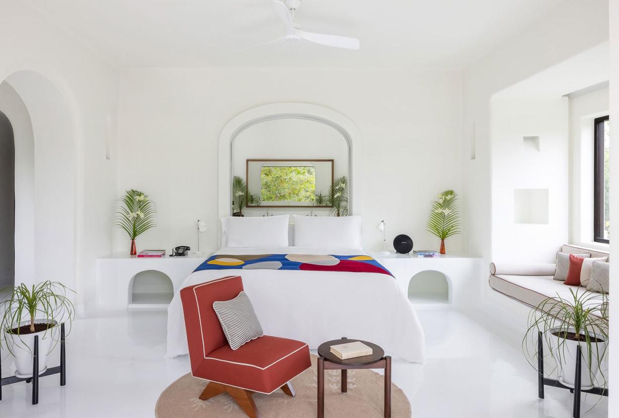 Xpu002 – Private beachfront villa with rooftop terraces in Xpu-Ha