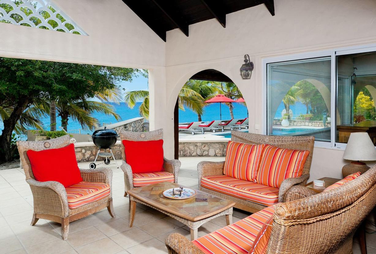 Sxm029 – Casa frente al mar en Baie Longue, Terres Basses
