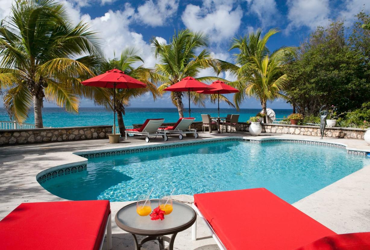 Sxm029 – Casa frente al mar en Baie Longue, Terres Basses