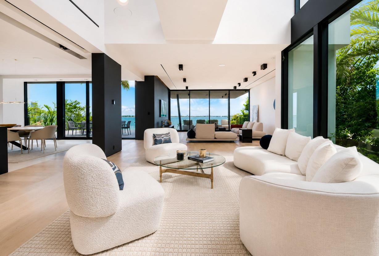 Mia017 - Modern bayfront estate in Miami Beach