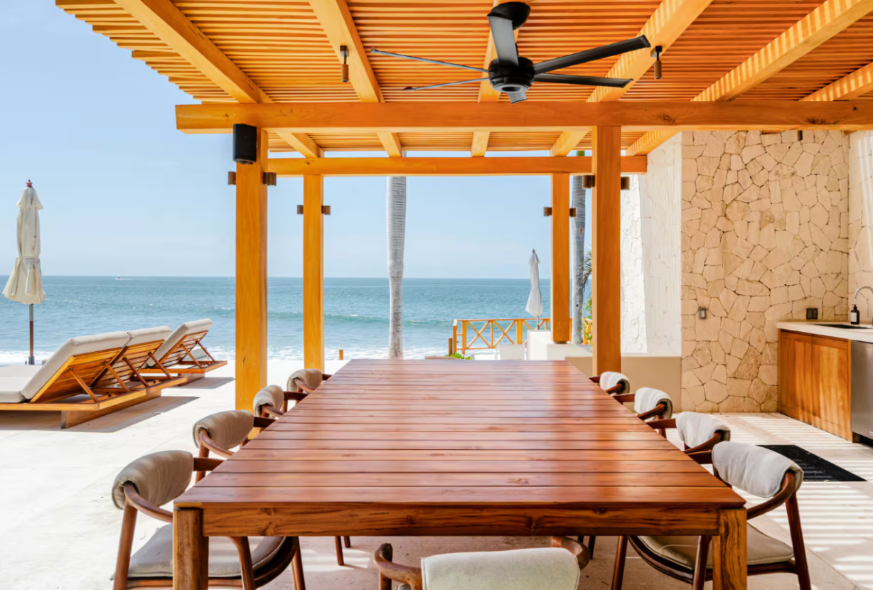 Ptm043 - Modern Rustic Oceanfront Villa in Punta Mita