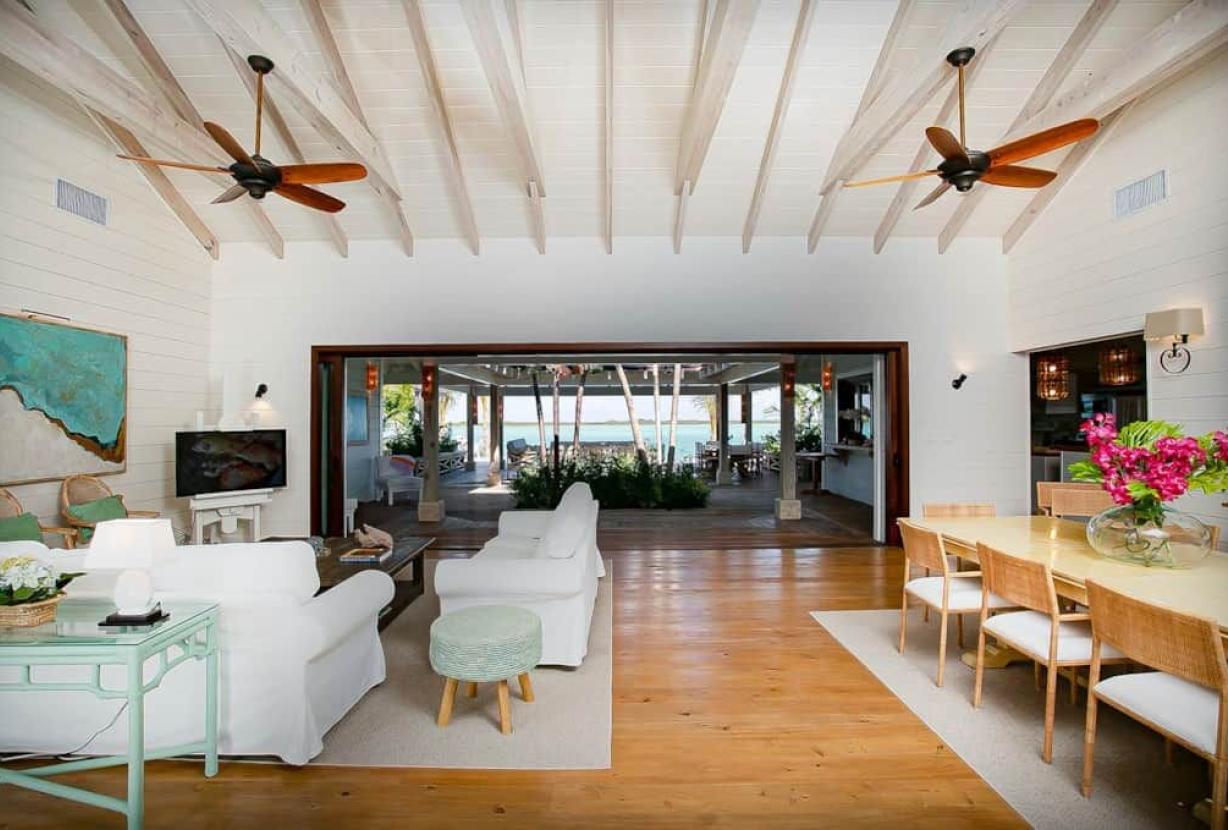 Bhs019 - Villa à beira-mar com piscina em Great Exuma