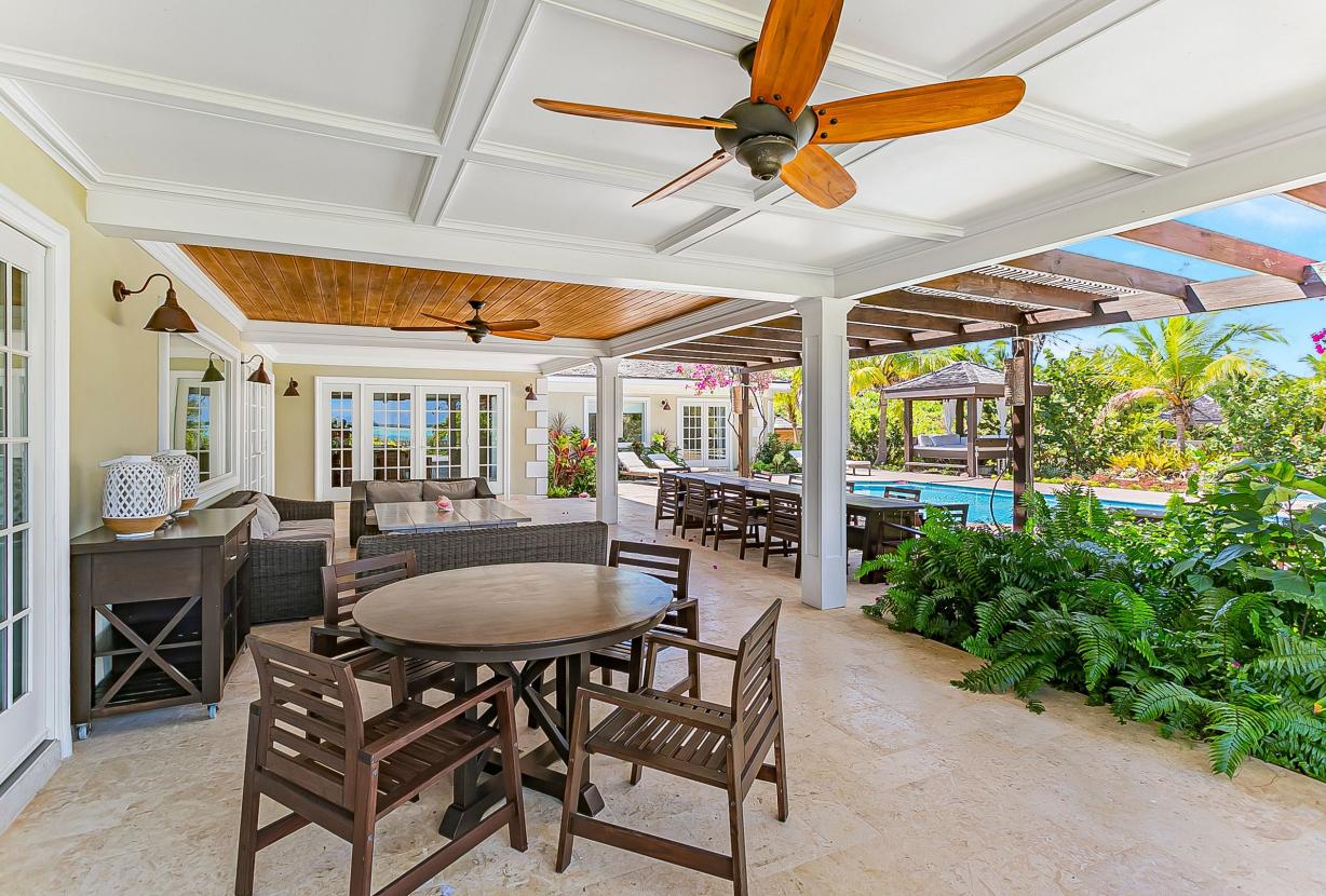 Bhs021 - Villa frente al agua con piscina privada en Great Exuma