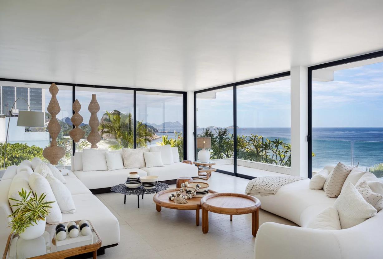 Rio001 - Penthouse à beira-mar com piscina privada em Copacabana