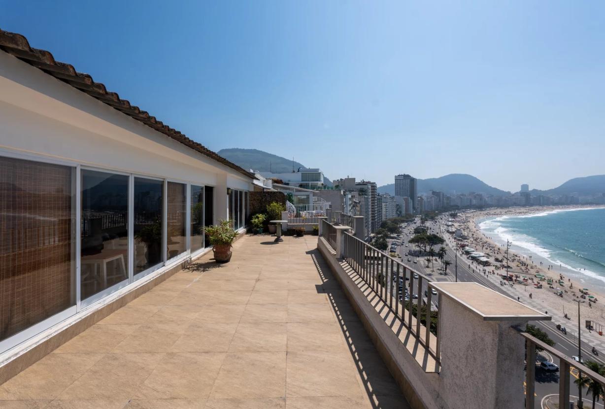 Rio419 - Ático Frente al Mar en Copacabana – Dúplex con Terraza Panorámica