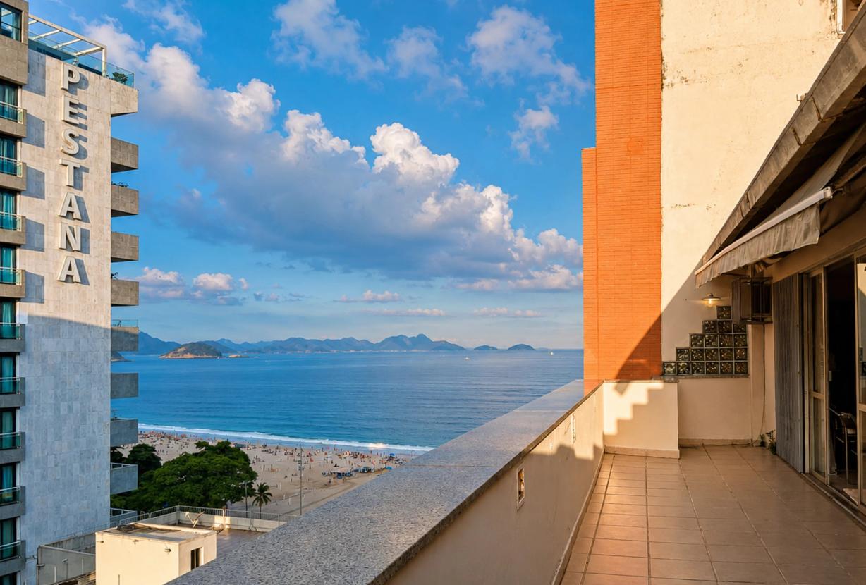 Rio242 - Penthouse dúplex con vista al mar en Copacabana