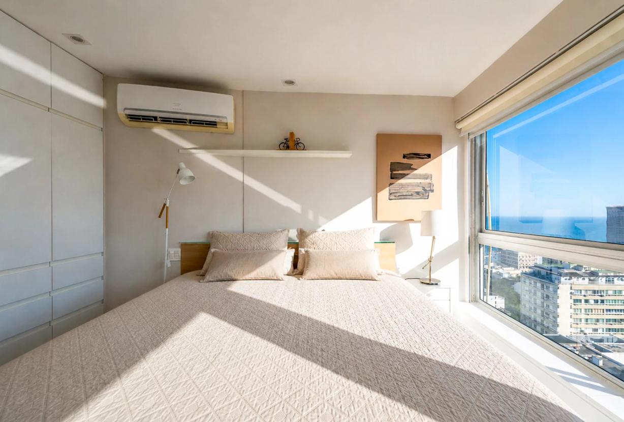 Rio341 - Apartamento mobiliado com vista panorâmica no Leblon