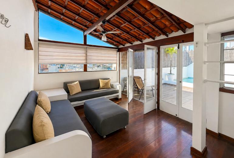 Rio372 - Charmant penthouse de 3 chambres à Ipanema