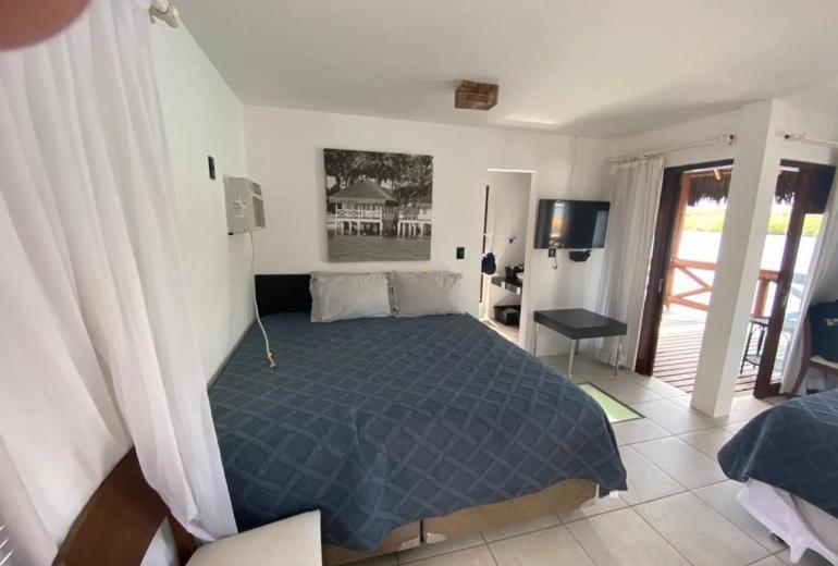 Bah400 - Beautiful island with a house and bungalows in Bahia