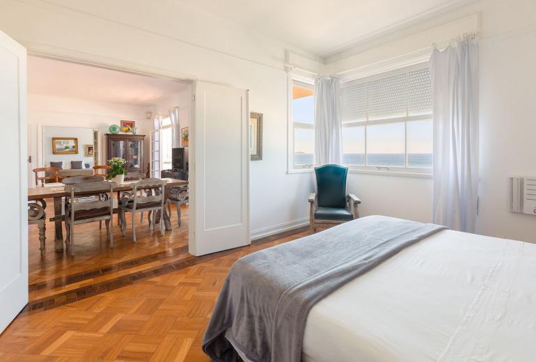 Rio122 - Bel appartement de 3 chambres avec vue sur la mer à Copacabana