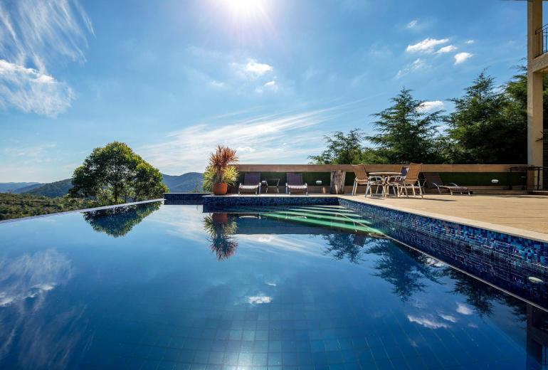 Ita001 - Belle villa avec vue imprenable à Itaipava