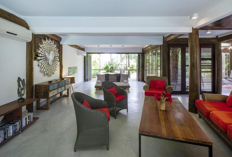 Bah502 - Villa charmosa com 5 quartos em Boipeba