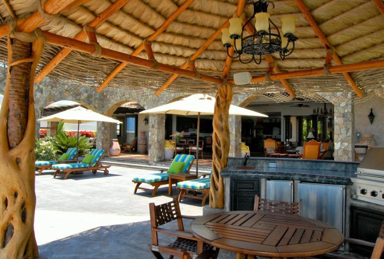 Cab025 - Espléndida villa de lujo frente al mar en Los Cabos