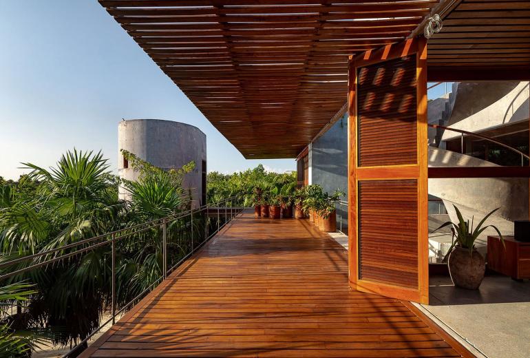 Tul016 - Superbe villa duplex à Tulum
