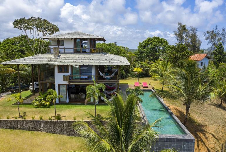 Bah164 - Hermosa casa en lo alto de Itacaré