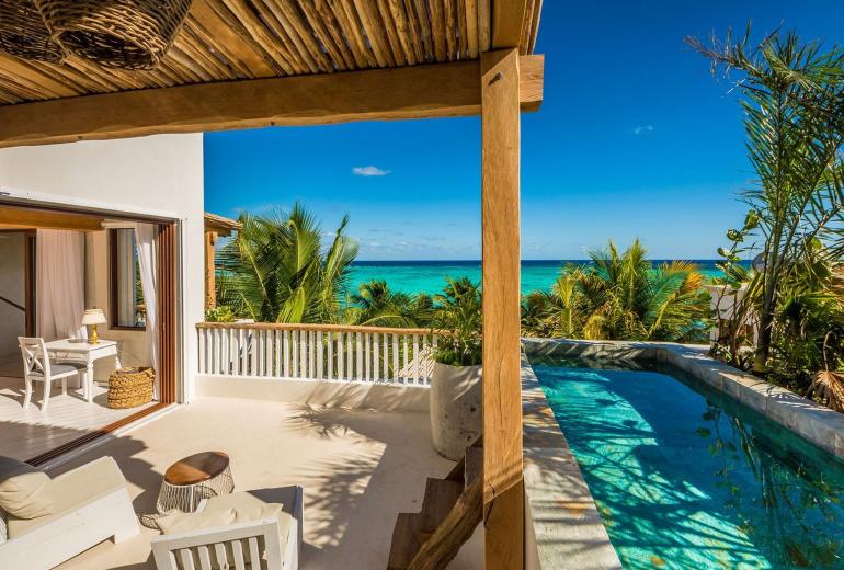 Tul031 - Villa avec vue sur la mer à Tulum