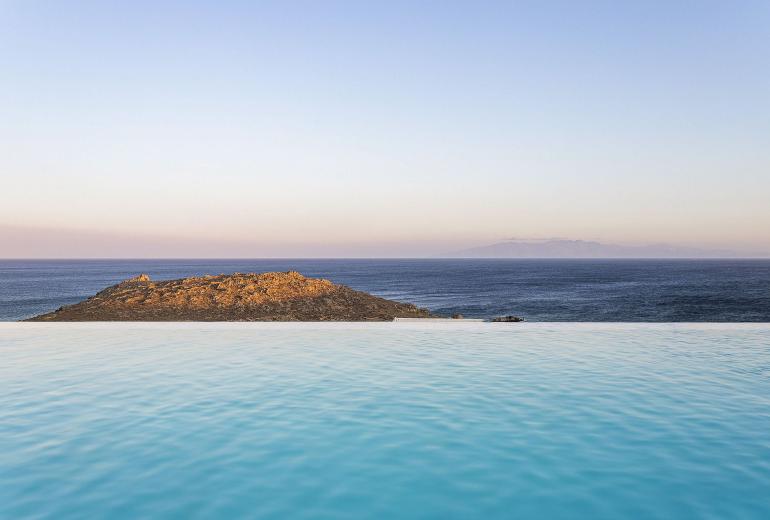 Cyc062 - Villa moderna por Glyfadi Cove, Mykonos