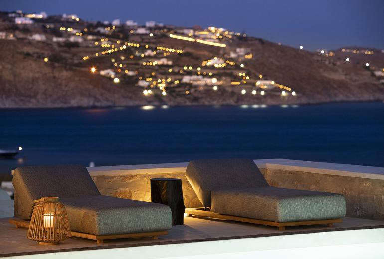 Cyc062 - Villa moderna por Glyfadi Cove, Mykonos