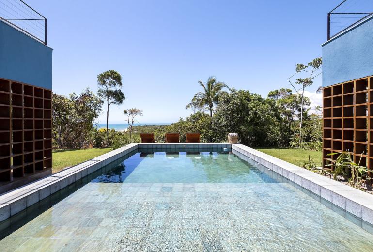 Bah014 - Villa con piscina y vista al mar en Trancoso