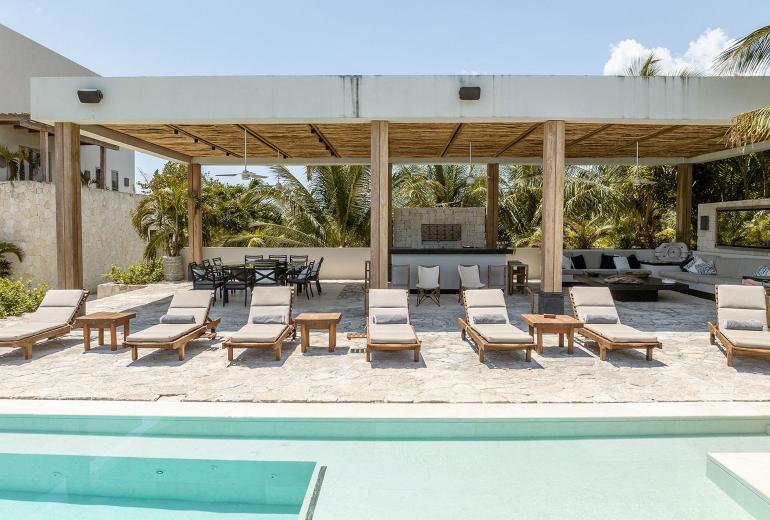 Can003 - Villa de lujo frente al mar en Cancún