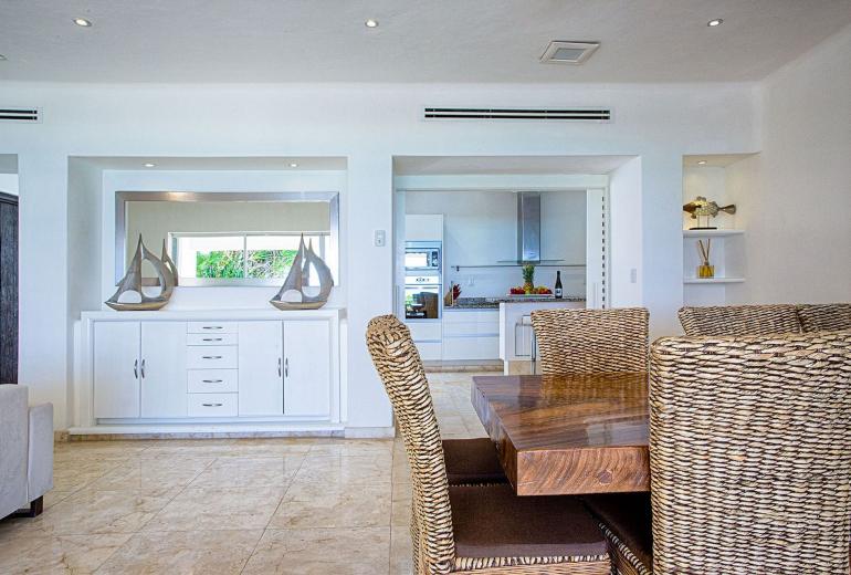 Pcr011 - Extraordinária casa de luxo em frente ao mar em Playa del Carmen