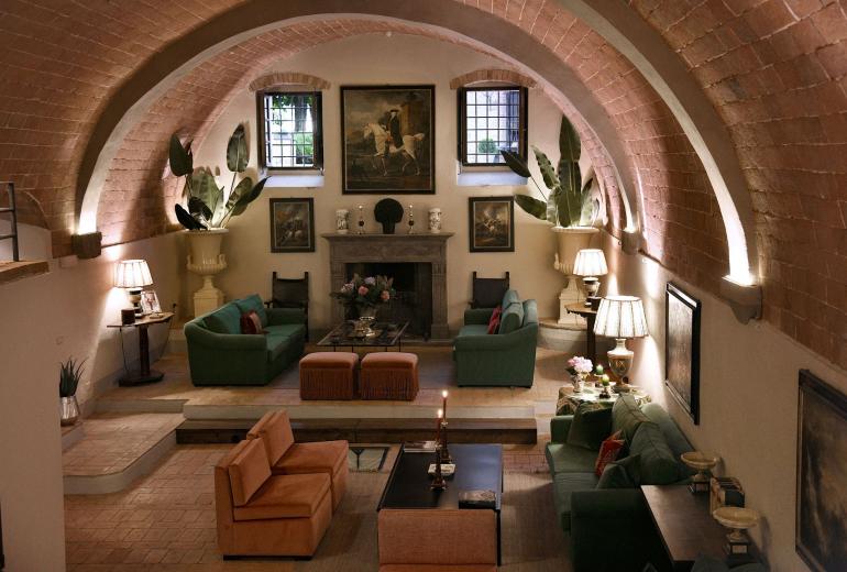 Tus004 - Villa au sommet d'une colline, Toscane